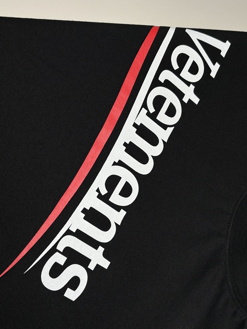 Other Vetements Campaign Logo T-Shirt (Black) - Image 12