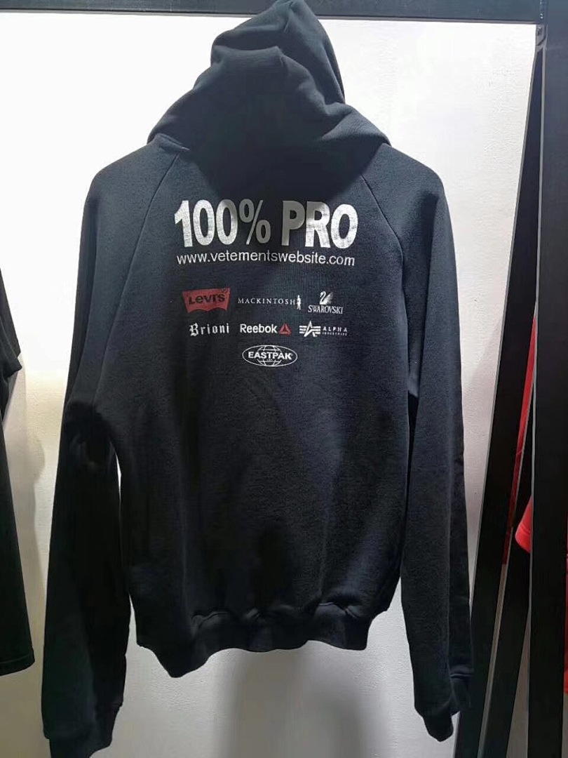 SOLD OUT VETEMENTS 100% PRO, photo 1