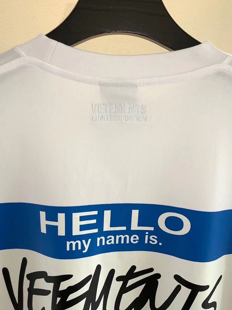 Other SOLD OUT VETEMENTS HELLO My Name Is. - Image 5