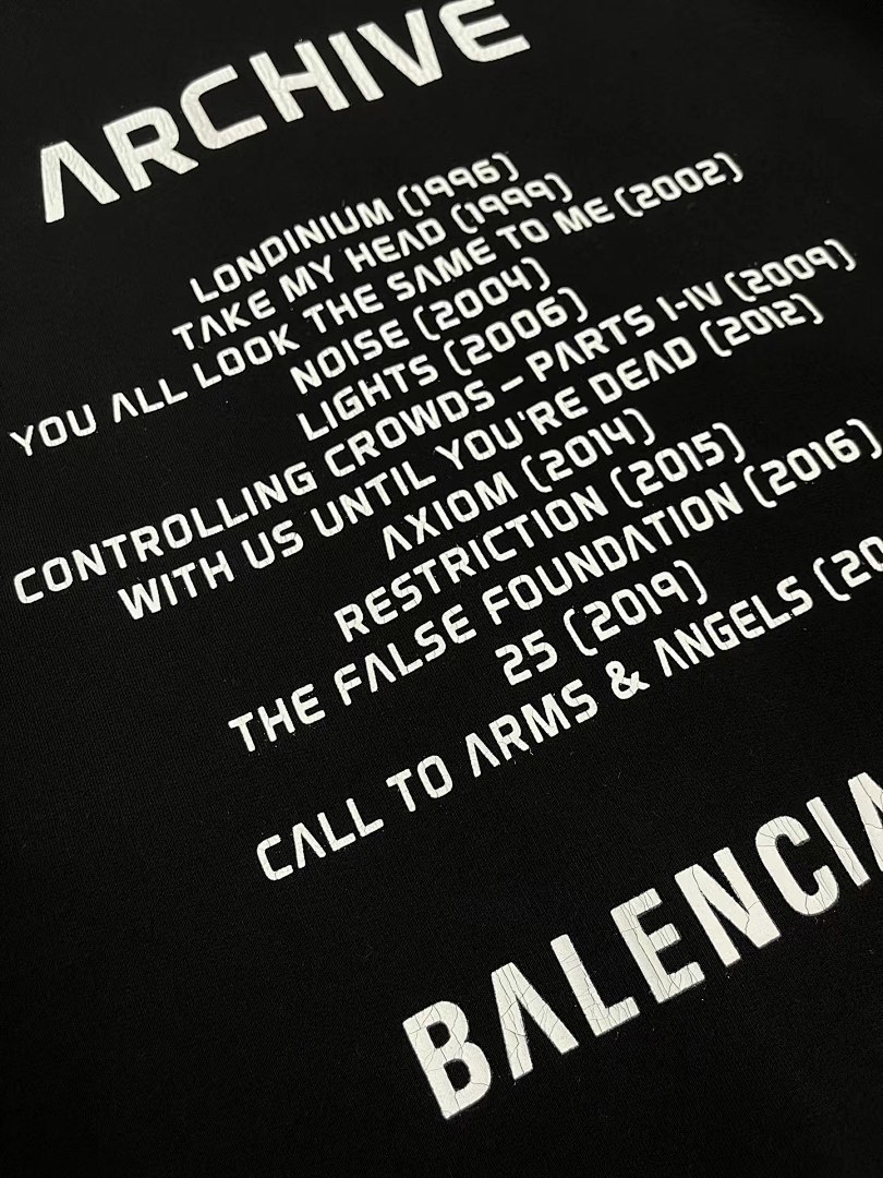Balenciaga SOLD OUT BALENCIAG MUSIC | ARCHIVE SERIES CONNECTED ZIP-UP - Image 8