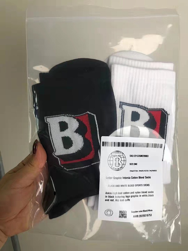 Balenciaga Balenciaga Balenciag New Logo Socks 2In1, photo 1