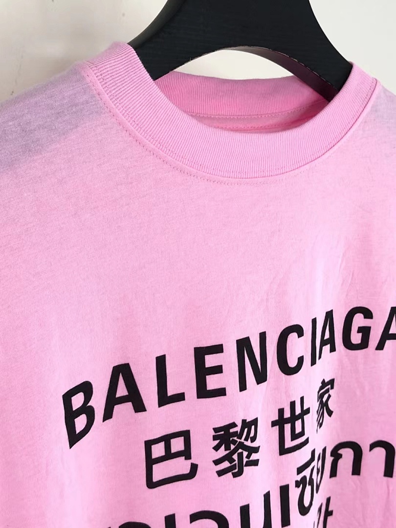 Balenciaga SOLD OUT Balenciag Language Tee - Image 5