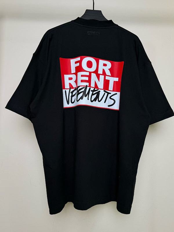 Other SOLD OUT VETEMENTS 'For Rent' Oversized Tee