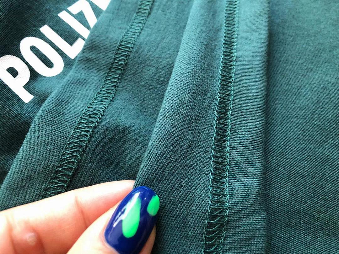 Other SOLD OUT VETEMENTS 2021 Green POLIZEI Tee - Image 13