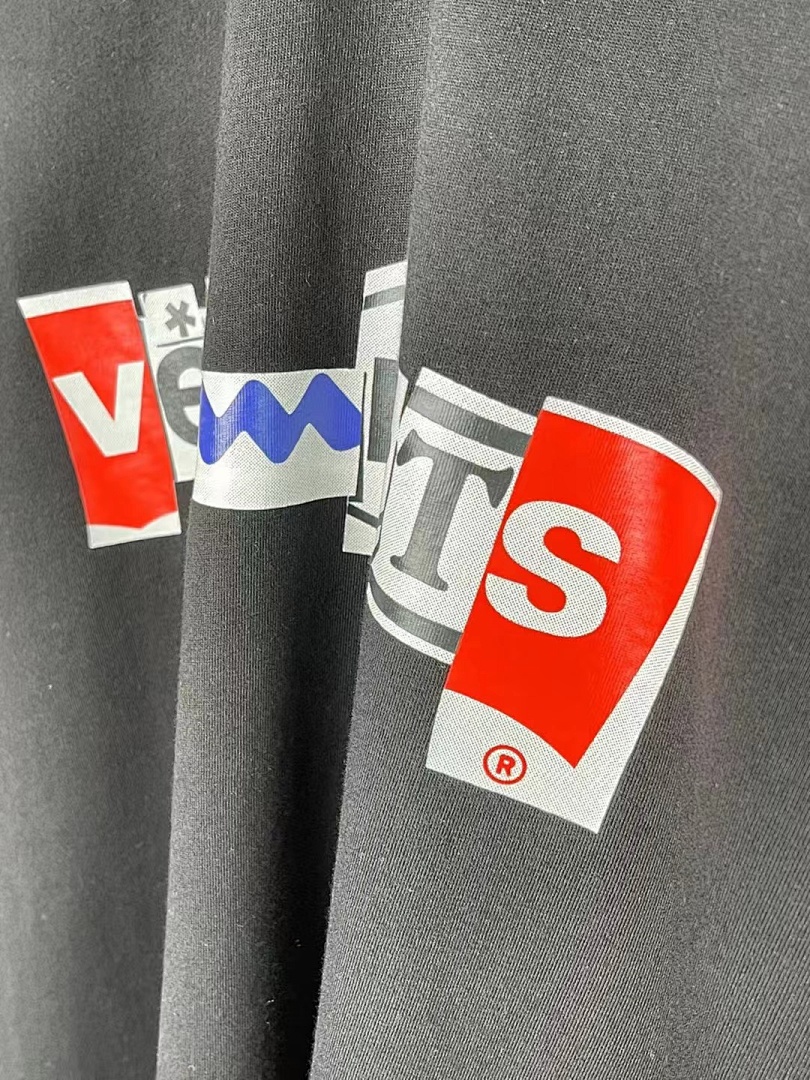 Other VETEMENTS Black Mixed T-Shirt - Image 8