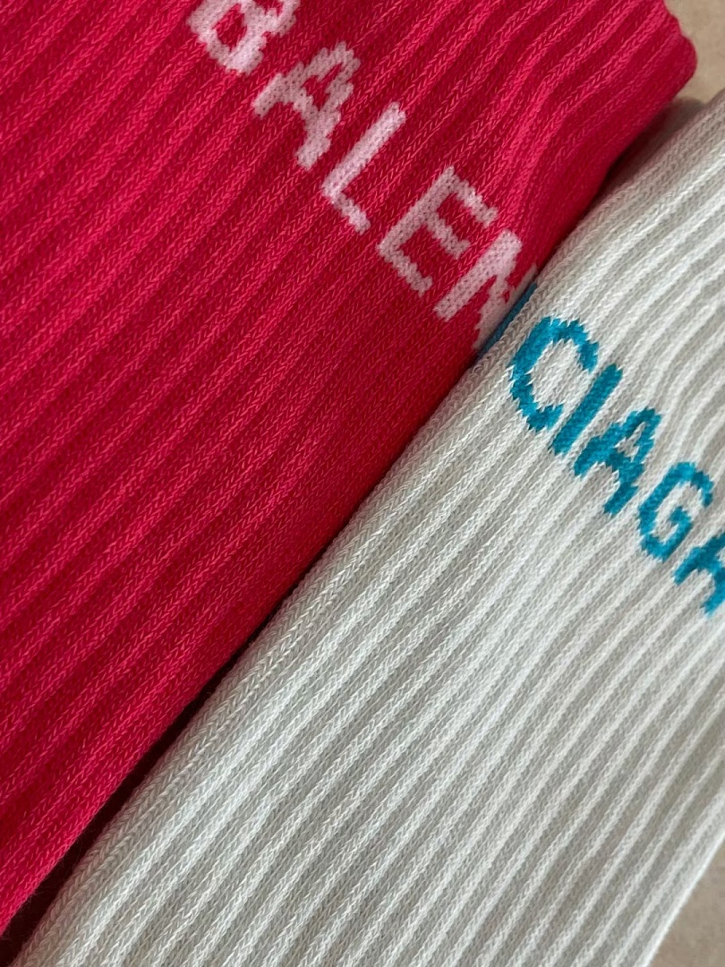 Balenciaga Balenciag Socks 2 In 1 - Image 4