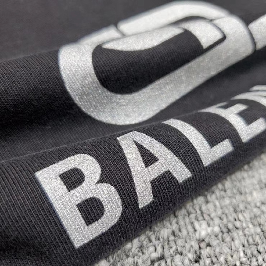 Balenciaga SOLD OUT Balenciag Black Grey BB Logo - Image 8