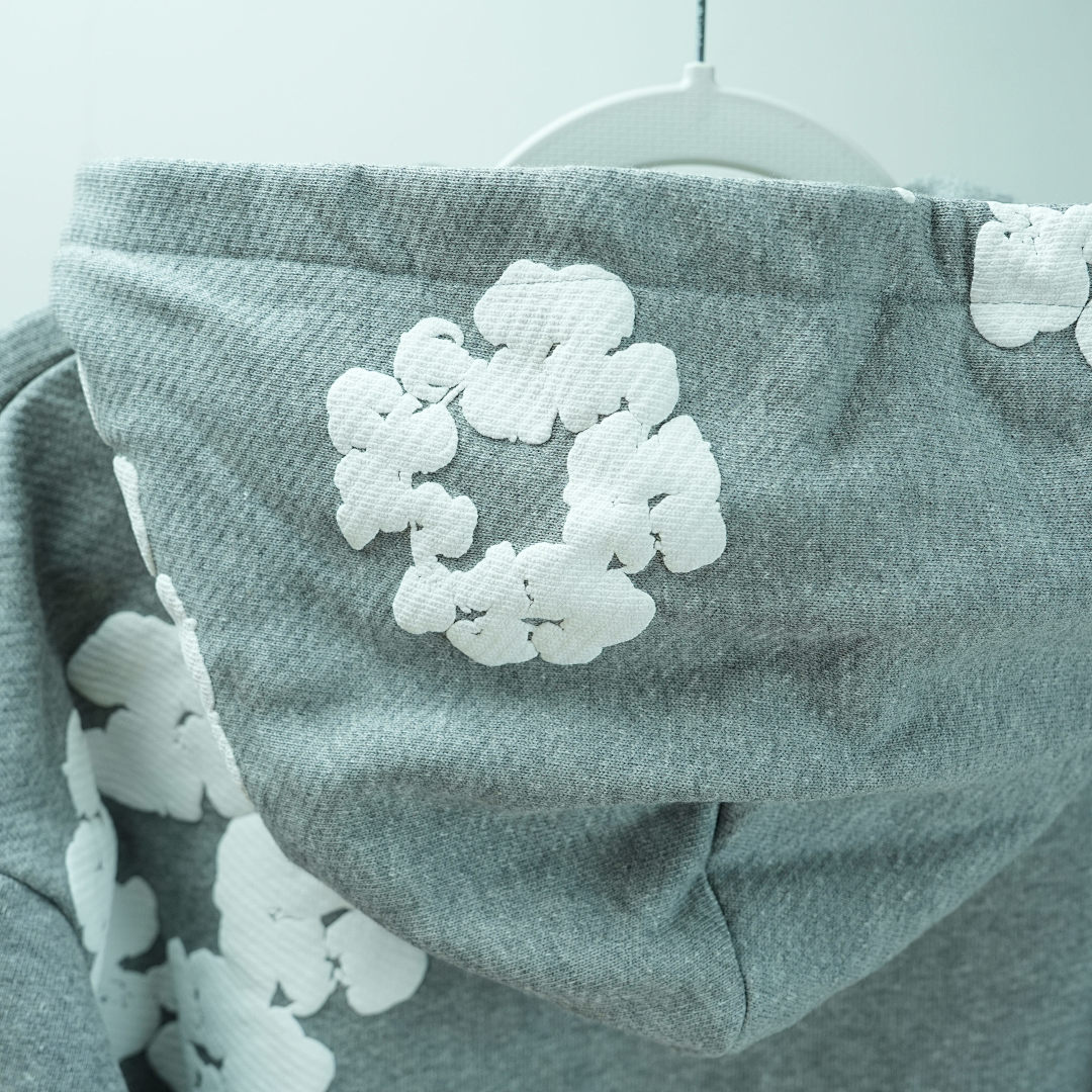 Other 275 Denim Tears The Cotton Wreath Sweatshirt (Grey) - Image 13