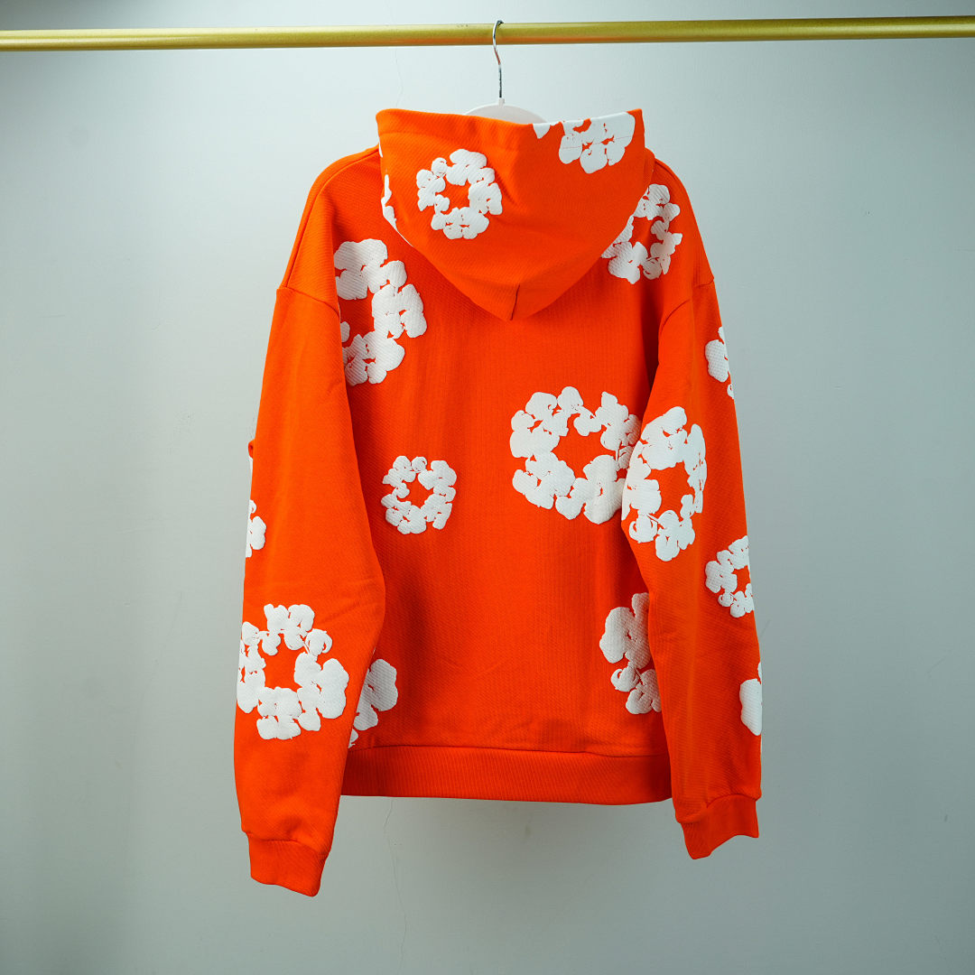 Other 275 Denim Tears The Cotton Wreath Sweatshirt (Orange) - Image 22