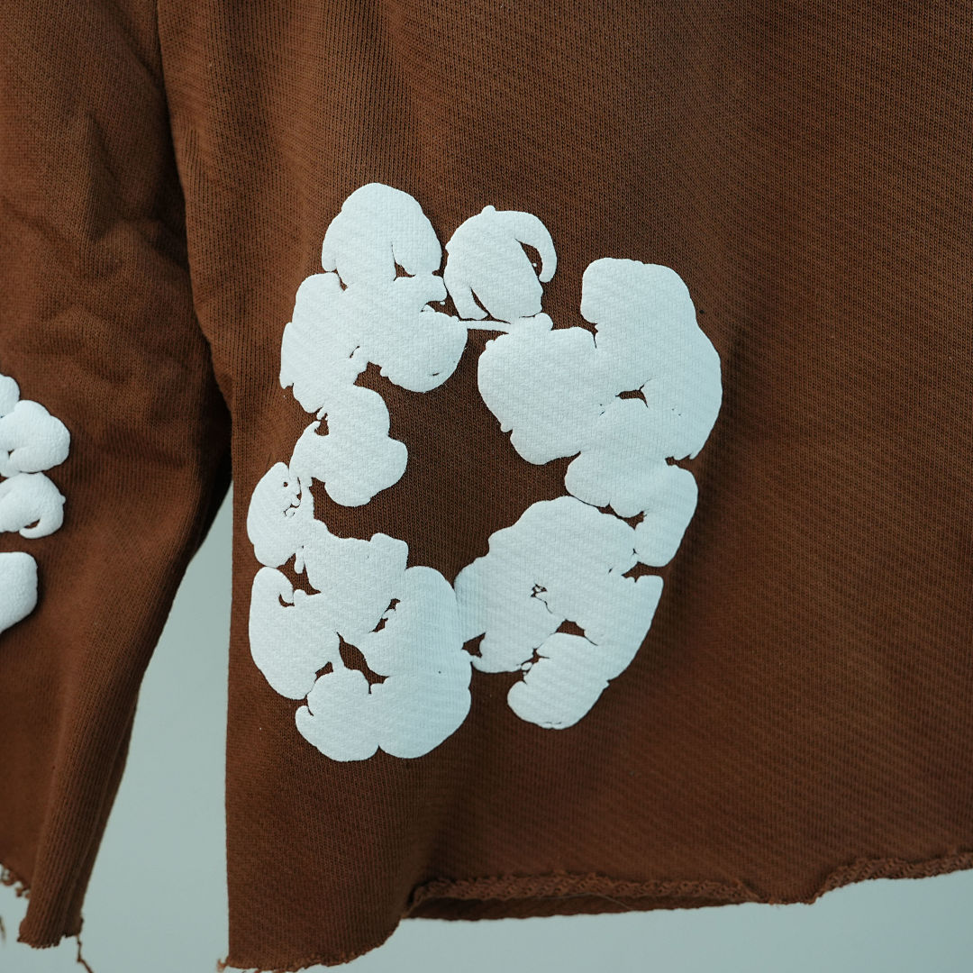 Other 190 Denim Tears The Cotton Wreath Shorts (Brown) - Image 14