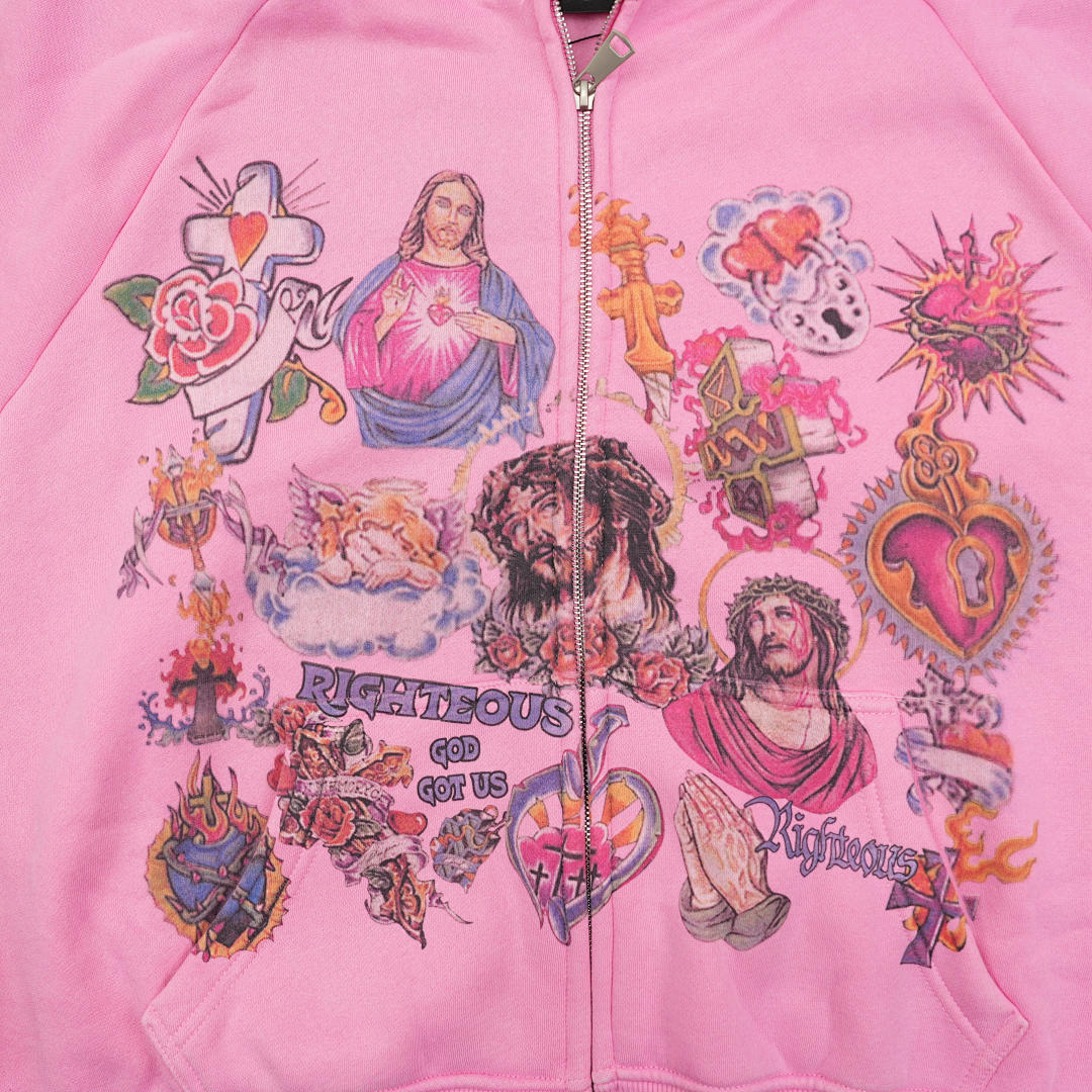 Other 380 We Are Righteous Hoodie Risen King - Image 11