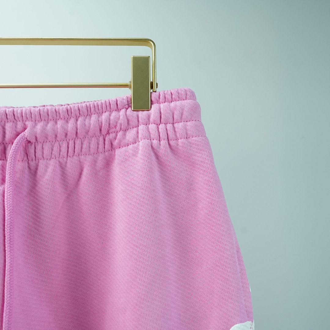 Other 250 Denim Tears The Cotton Wreath Sweatpants (Pink) - Image 16
