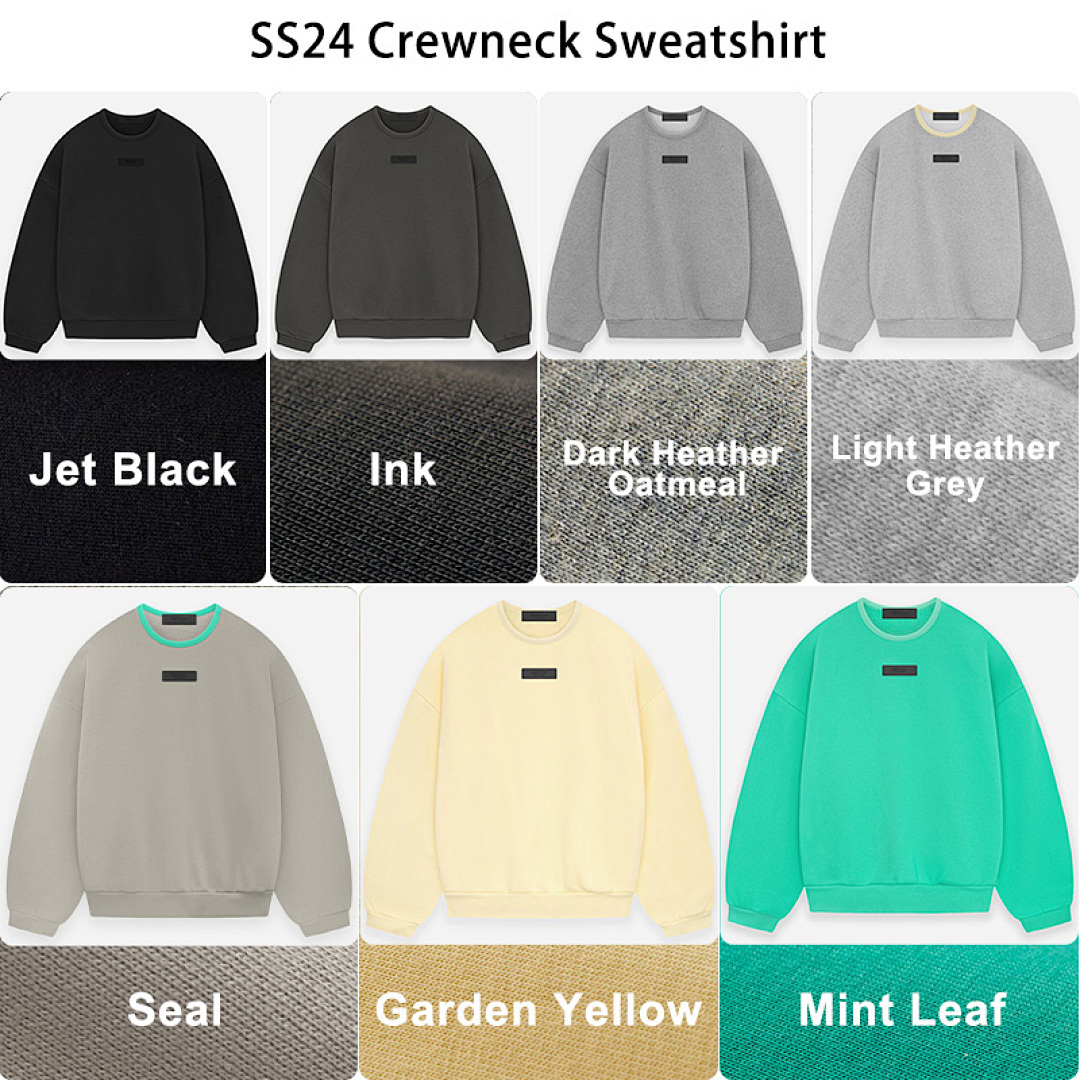 Other 24SS ESSENTAILS FOG Crewneck Sweathirts