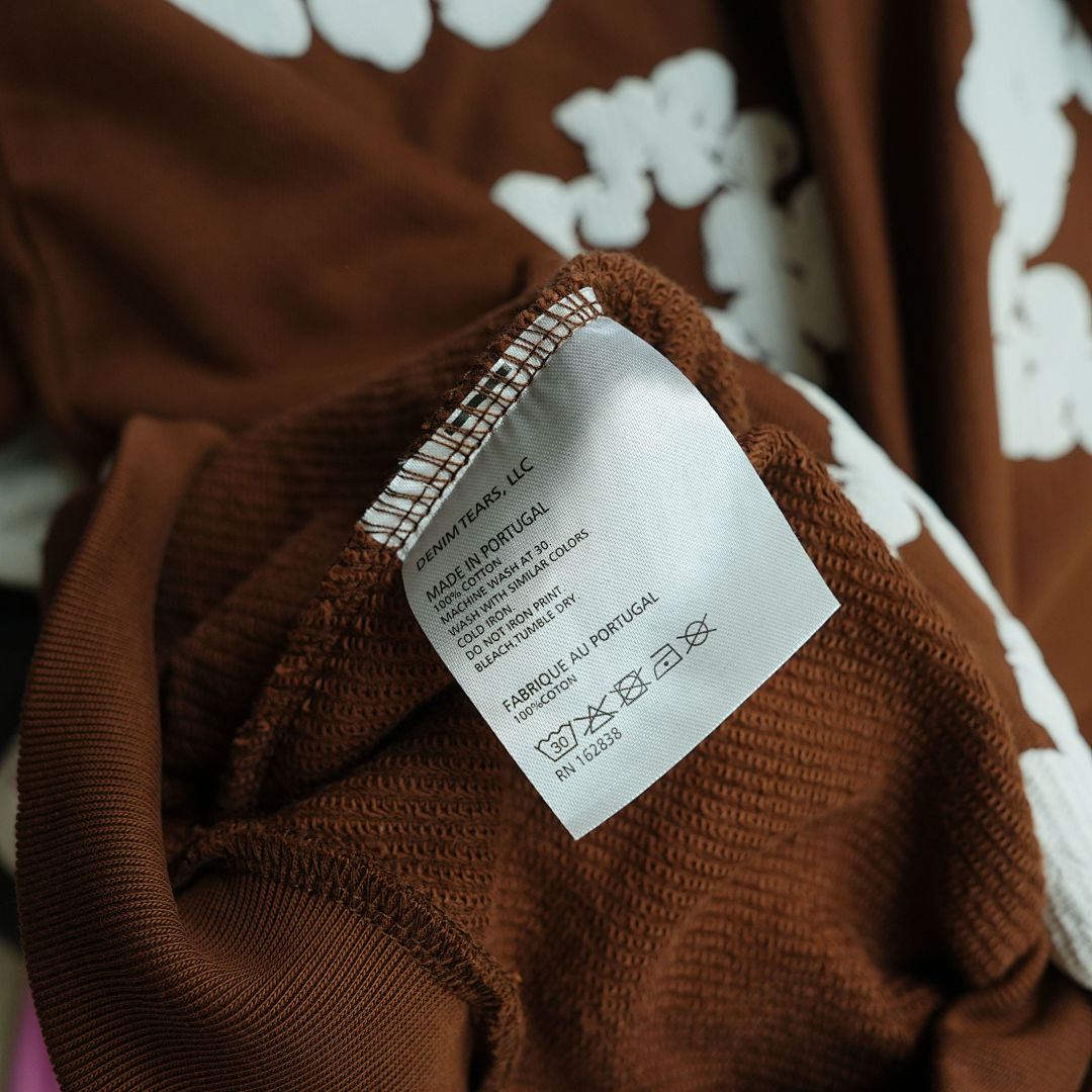 Other 275 Denim Tears The Cotton Wreath Sweatshirt (Brown) - Image 12