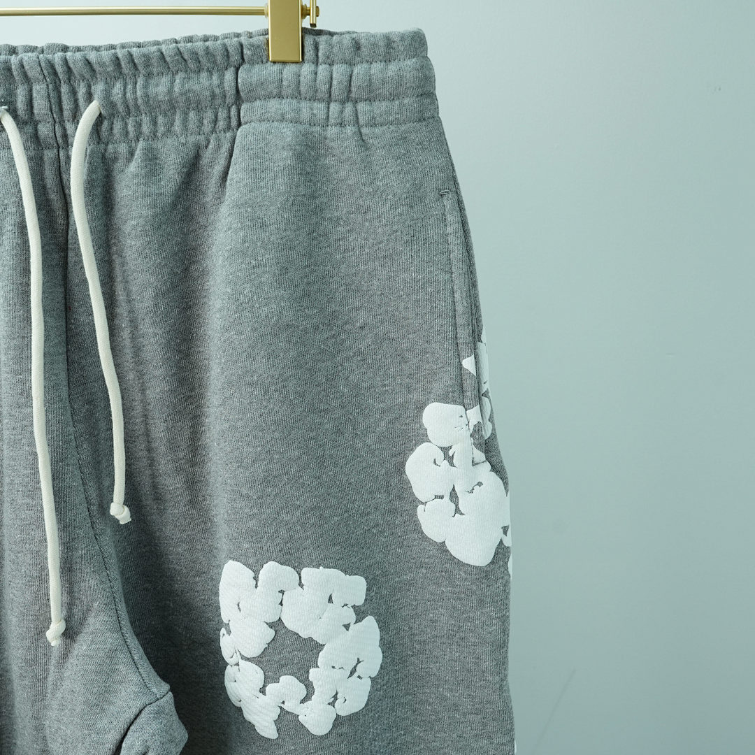 Other 250 Denim Tears The Cotton Wreath Sweatpants (Grey) - Image 14