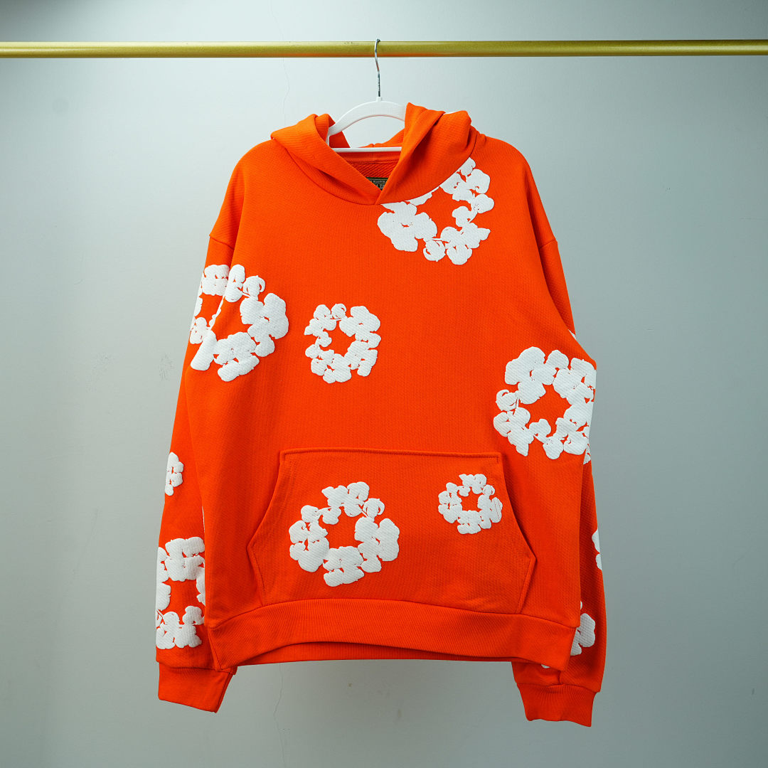 Other 275 Denim Tears The Cotton Wreath Sweatshirt (Orange) - Image 7