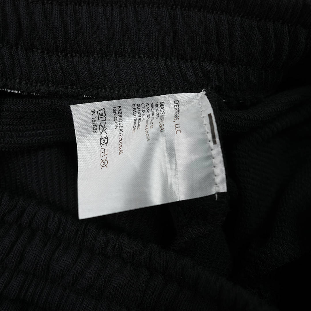 Other 190 Denim Tears The Cotton Wreath Shorts (Black) - Image 9