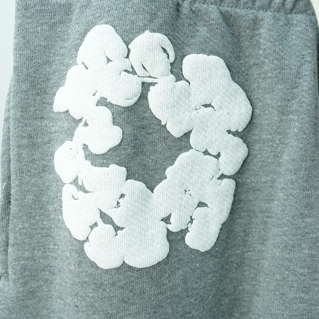Other 250 Denim Tears The Cotton Wreath Sweatpants (Grey) - Image 17