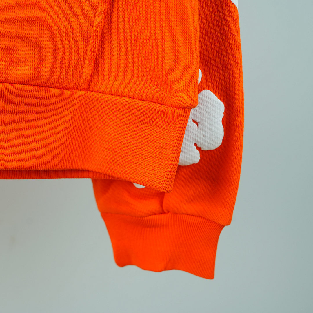 Other 275 Denim Tears The Cotton Wreath Sweatshirt (Orange) - Image 19