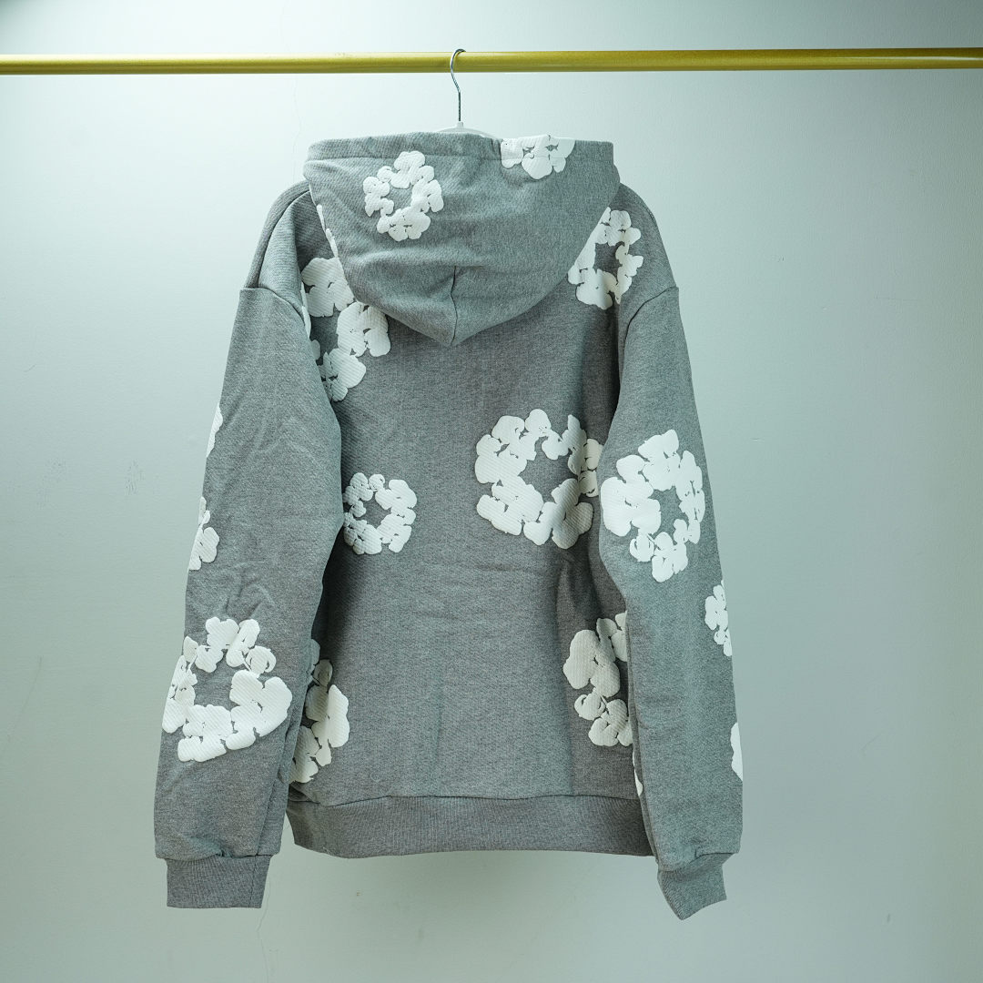 Other 275 Denim Tears The Cotton Wreath Sweatshirt (Grey) - Image 30