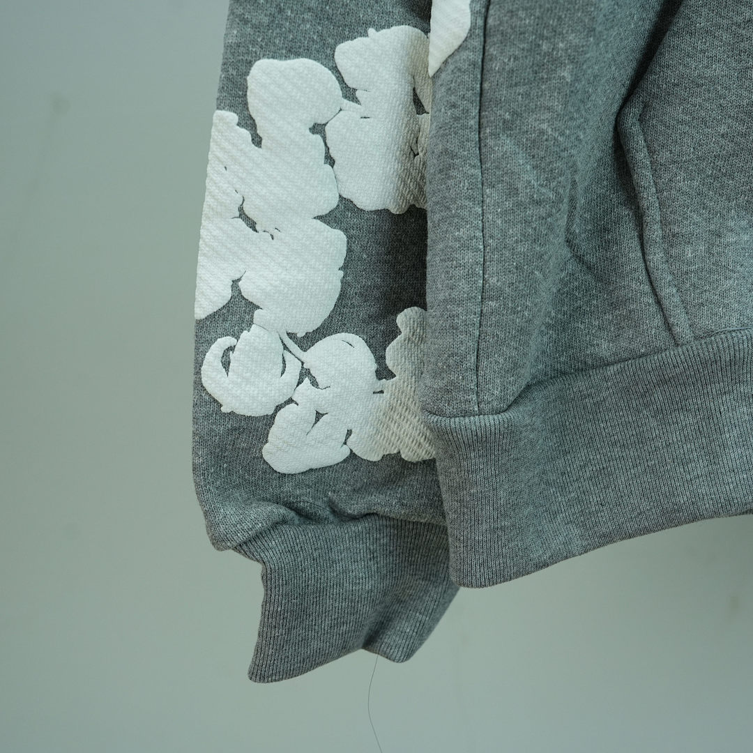 Other 275 Denim Tears The Cotton Wreath Sweatshirt (Grey) - Image 18