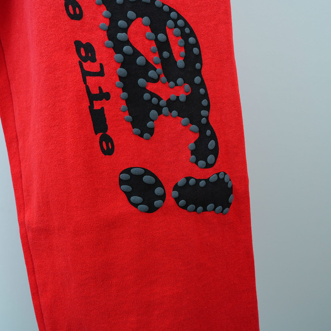 Other Sp5Der P*NK V2 Sweatpant (Red) - Image 15