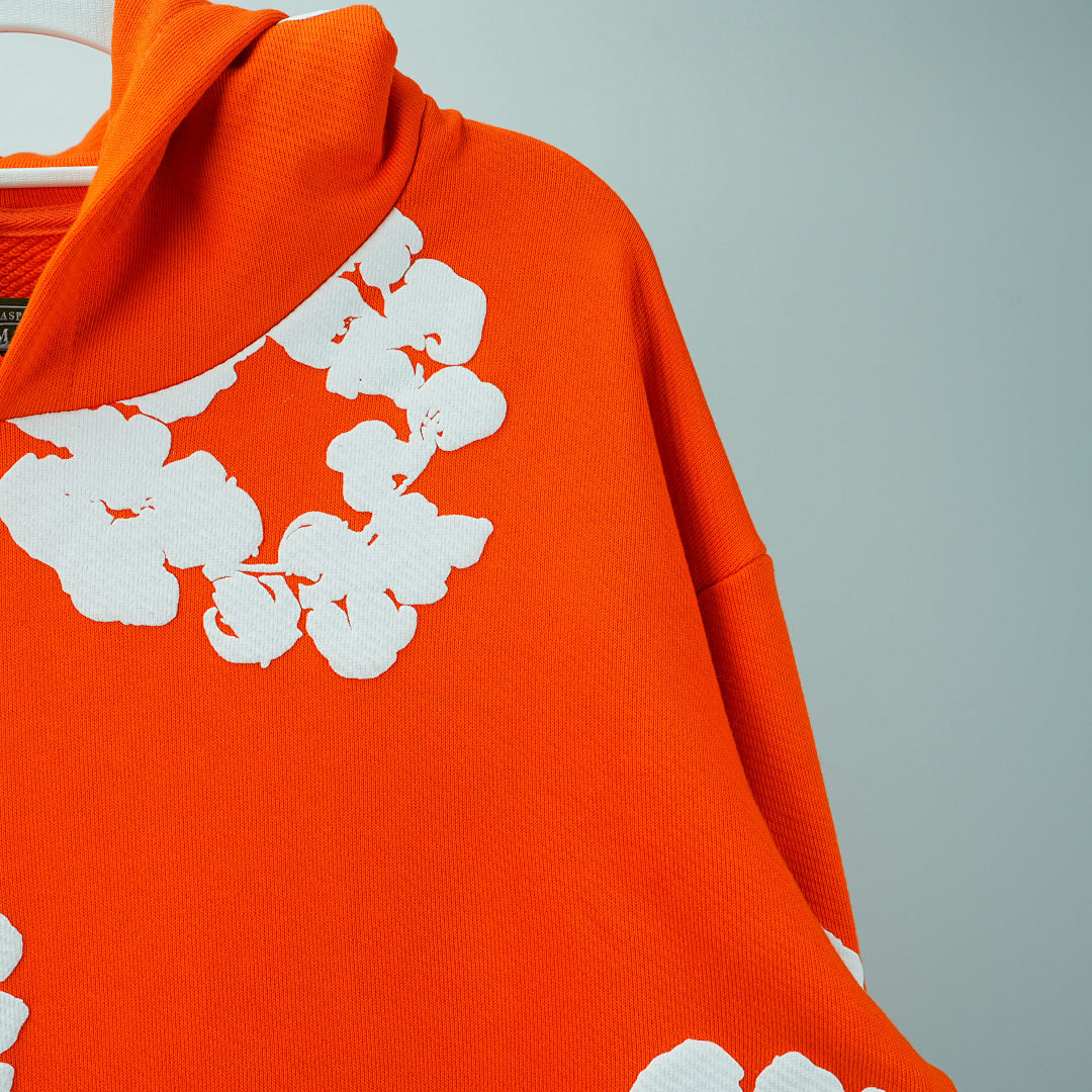 Other 275 Denim Tears The Cotton Wreath Sweatshirt (Orange) - Image 16