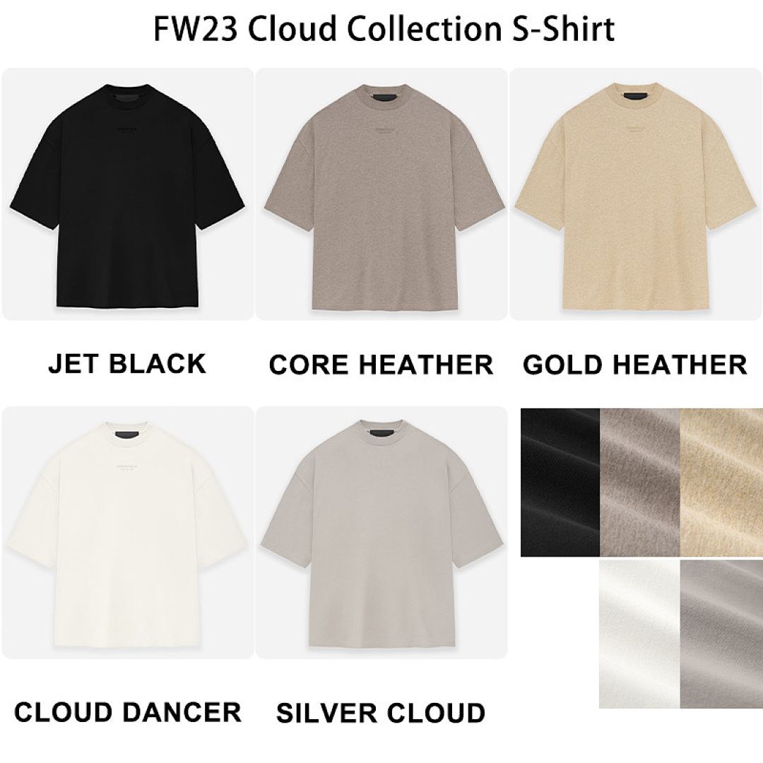 Other 23FW ESSENTAILS FOG Cloud T-Shirts
