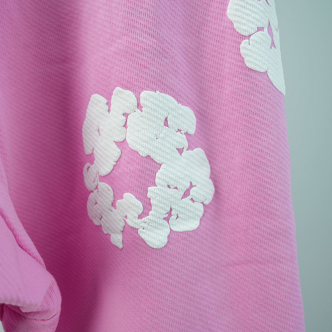 Other 250 Denim Tears The Cotton Wreath Sweatpants (Pink) - Image 15