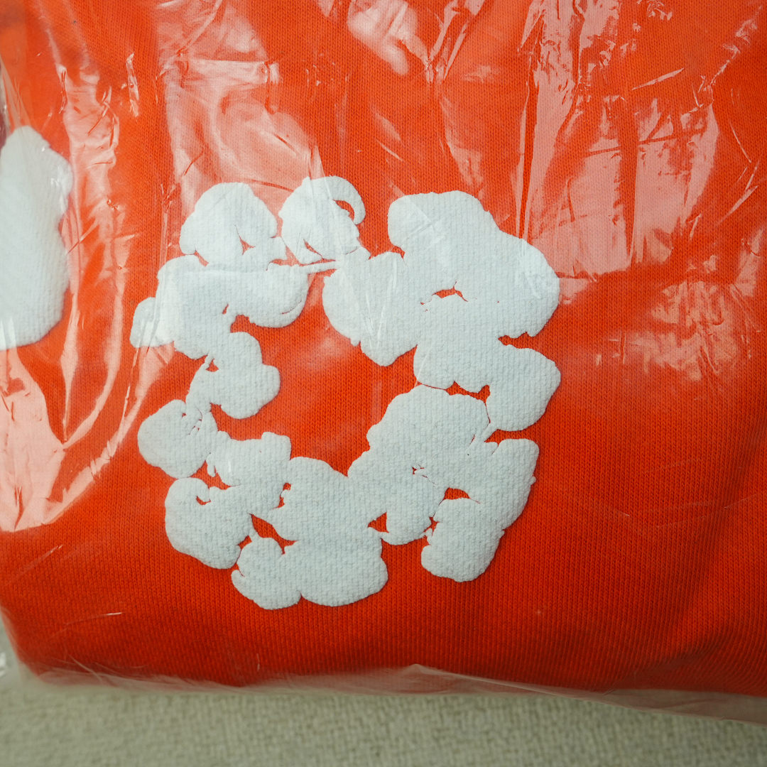 Other 275 Denim Tears The Cotton Wreath Sweatshirt (Orange) - Image 4
