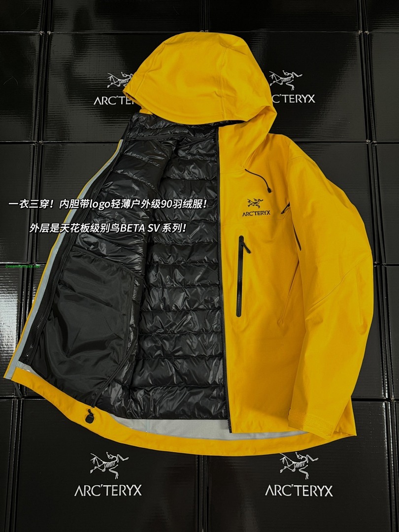 Other ¥580 Alpha SV7- 3 In 1 Down Jacket - Image 35
