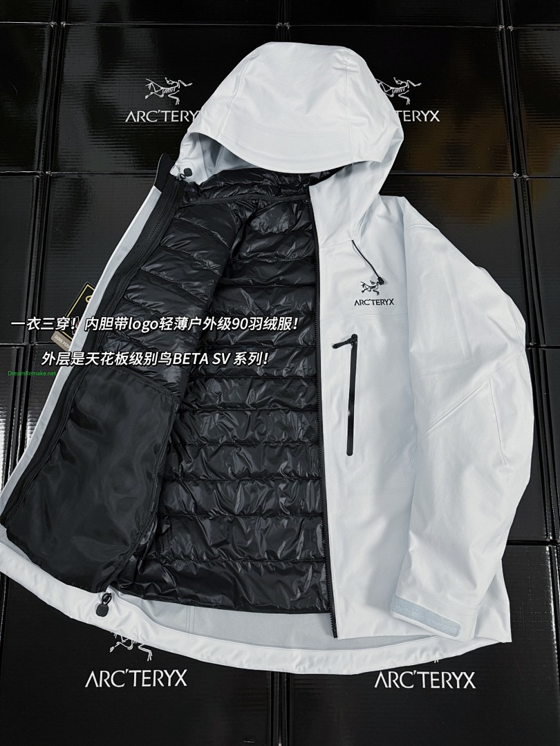Other ¥580 Alpha SV7- 3 In 1 Down Jacket - Image 34
