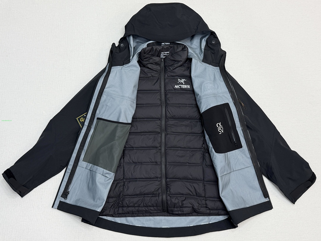 Other ¥580 Alpha SV7- 3 In 1 Down Jacket - Image 40