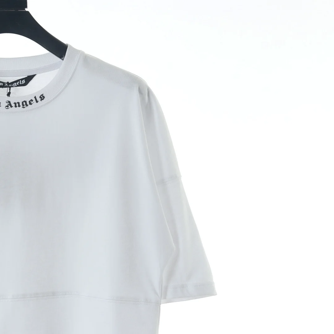 Palm Angels - Logo classique sur le t-shirt, coloris Black, vue 8