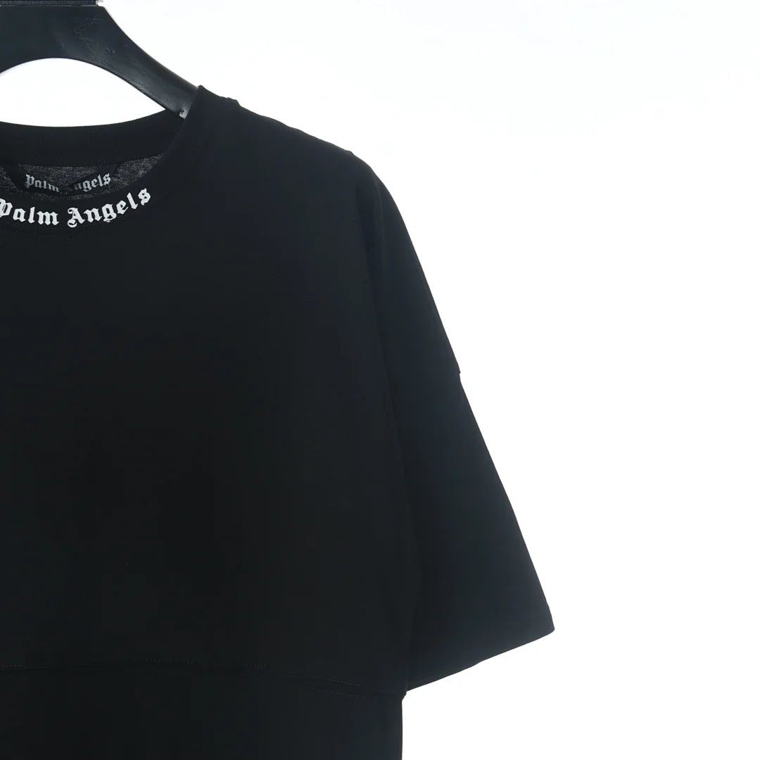 Palm Angels - Logo classique sur le t-shirt, coloris Black, vue 20