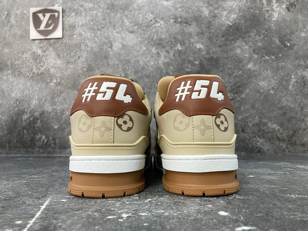 Louis Vuitton - LV Trainer Sneaker (Brown / Beige / White)