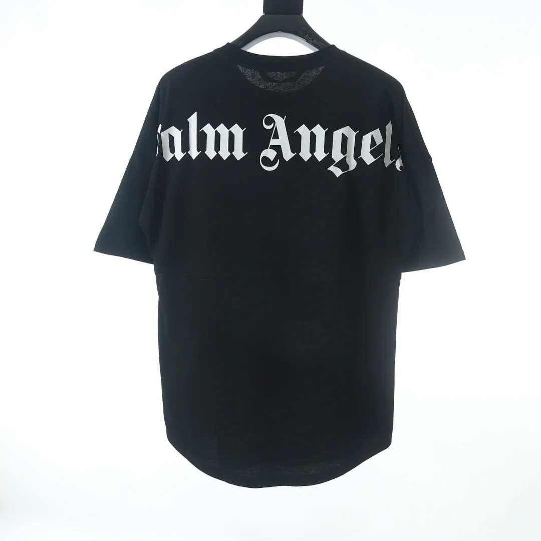 Palm Angels - Logo classique sur le t-shirt, coloris Black, vue 13