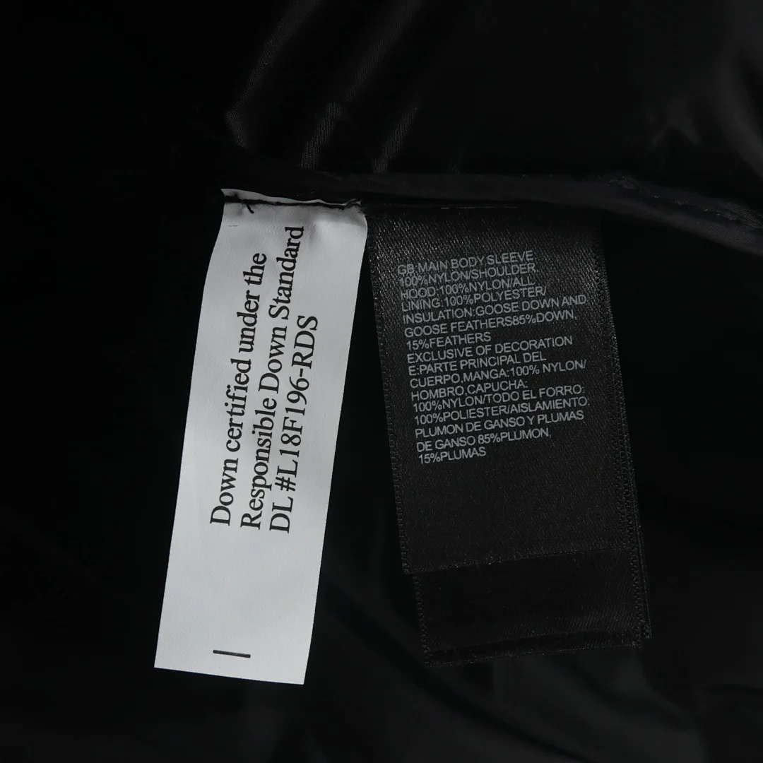 Supreme x The North Face - Veste Nuptse Paper Print - 700, coloris Black / Grey, vue 7