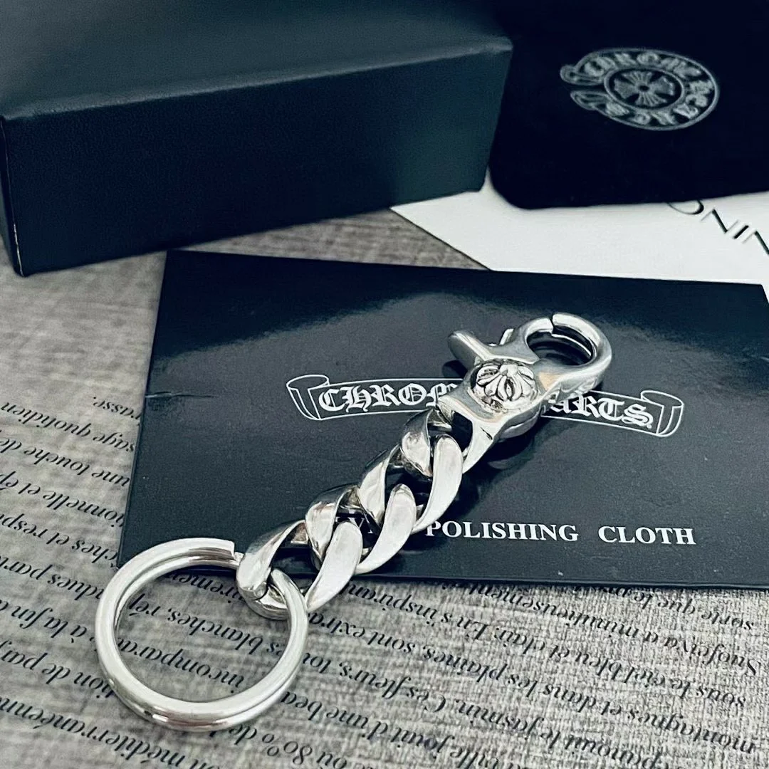 Chrome Hearts Short Classic Link Keychain
