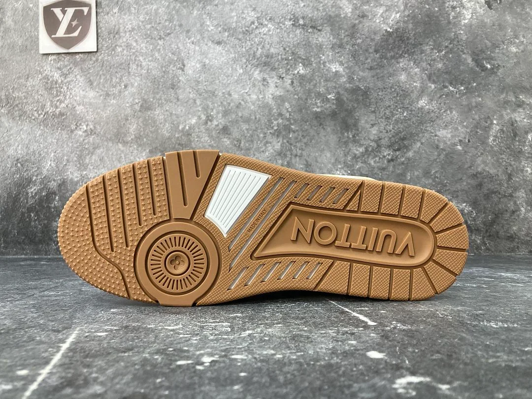 Louis Vuitton - LV Trainer Sneaker (Brown / Beige / White)